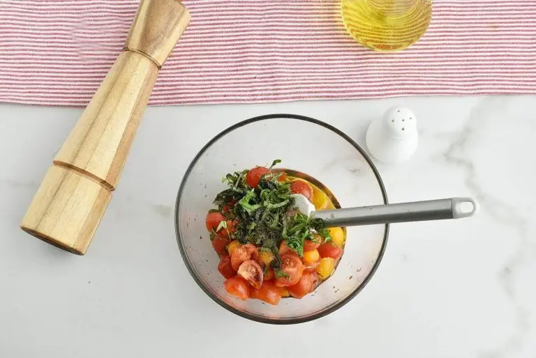 Step 2 - Bruschetta with Grape Tomatoes