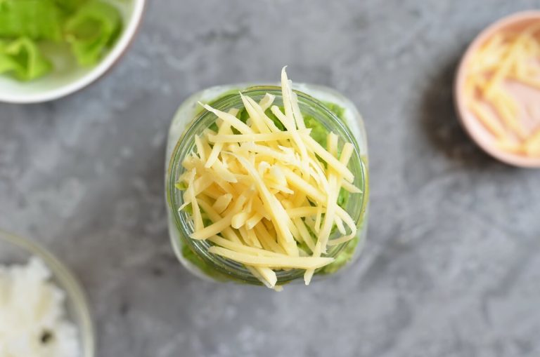 Step 2 - Burrito “Bowl” Jar Salad