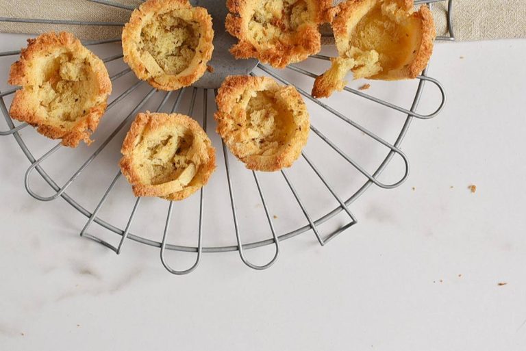 Step 4 - Chicken Caesar Crouton Cups
