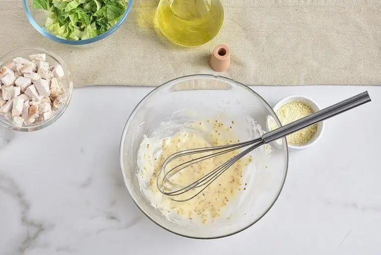 Step 7 - Chicken Caesar Crouton Cups