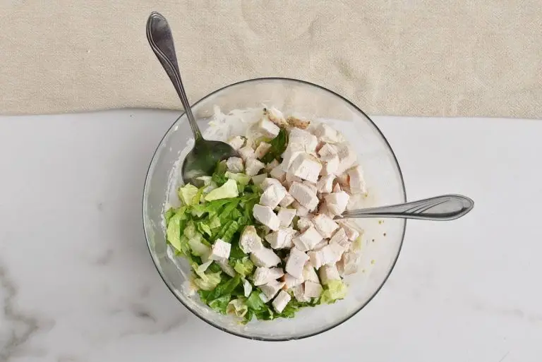 Step 9 - Chicken Caesar Crouton Cups