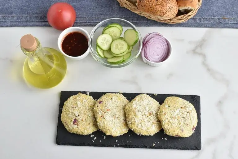 Step 3 - Chickpea & Coriander Burgers