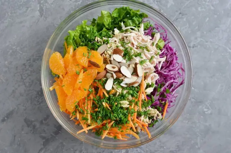 Step 1 - Chinese Chicken Mandarin Salad