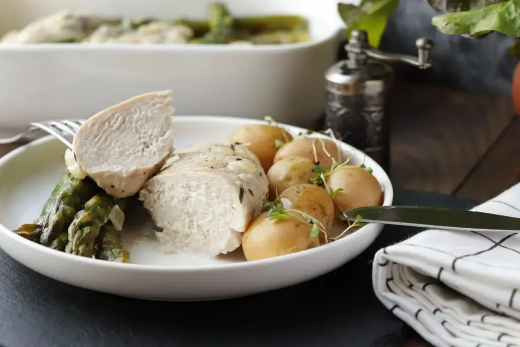 Creamy Chicken with Asparagus & Tarragon