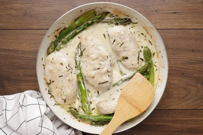 Step 5 - Creamy Chicken with Asparagus & Tarragon