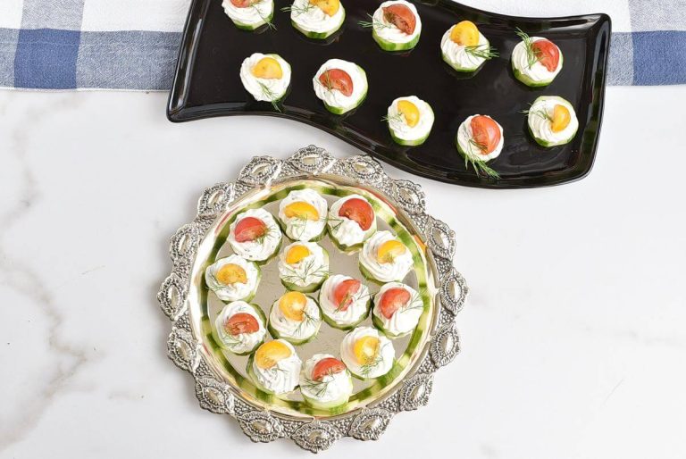 Step 5 - Dilly Cucumber Bites