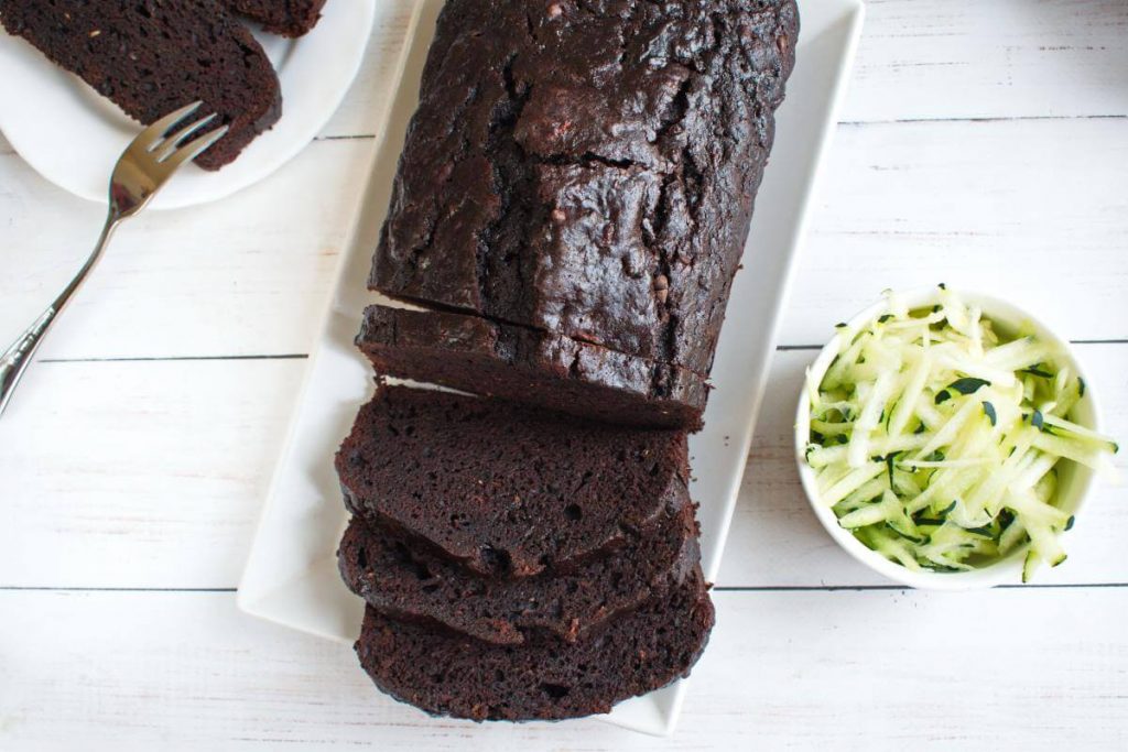 How to serve Double Chocolate Zucchini Bread