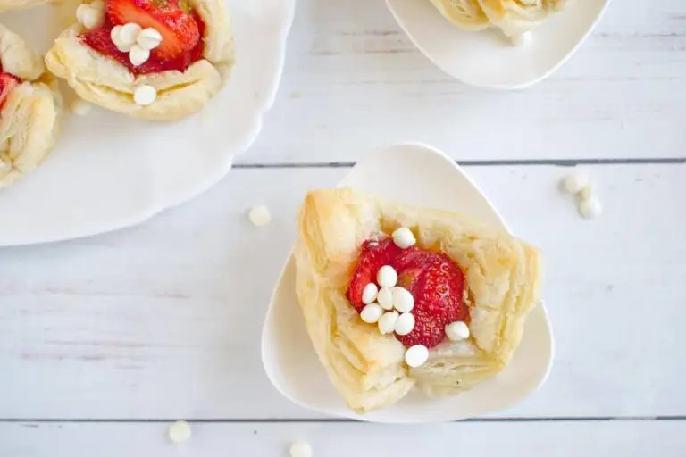 Step 9 - Easy Puff Pastry Strawberry Tarts
