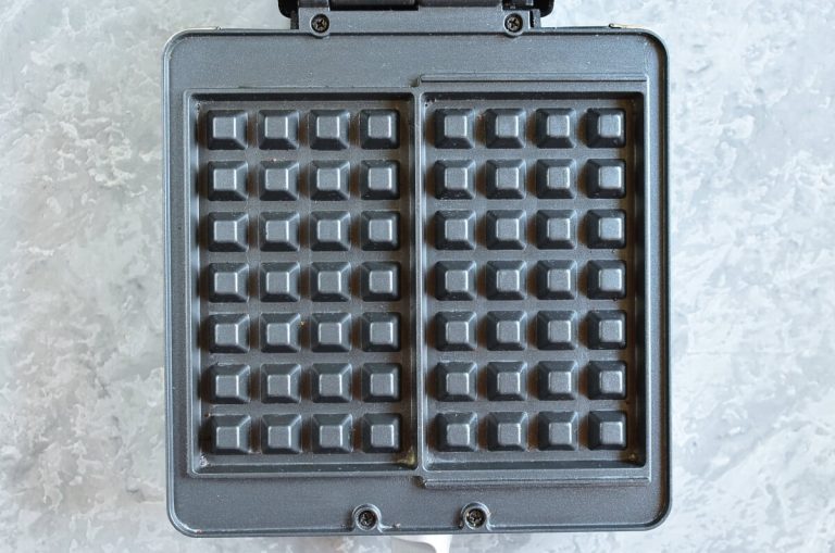 Step 2 - Falafel Waffle