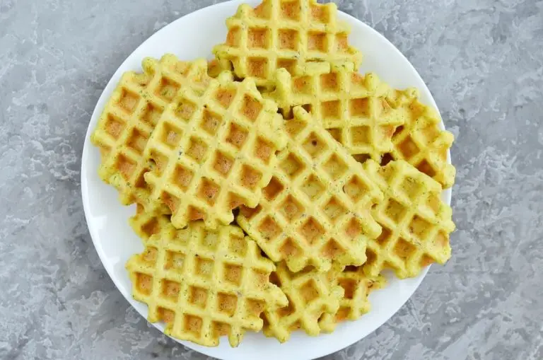 Step 5 - Falafel Waffle