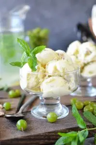 Gooseberry Ice Cream