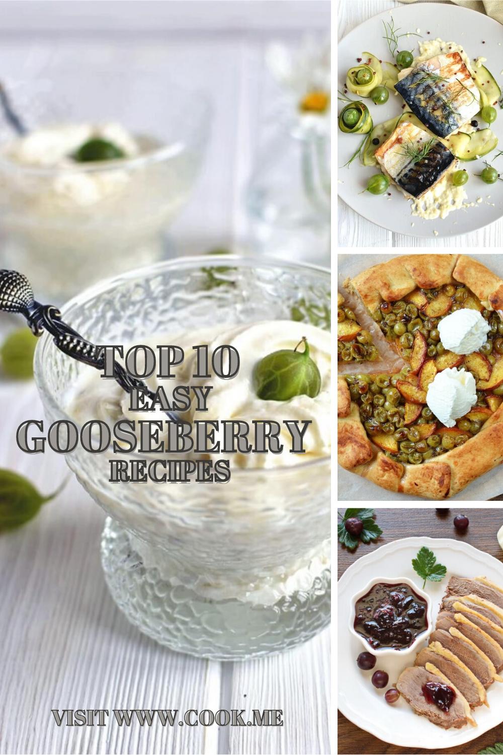TOP 10 Gooseberry Recipes Cook.me Recipes