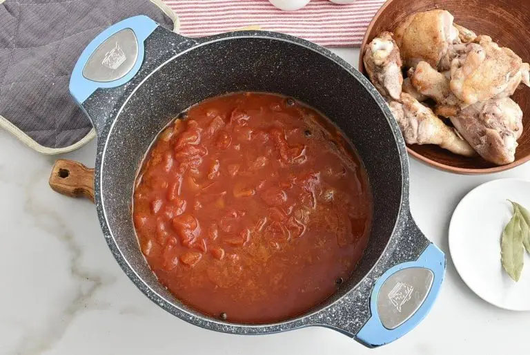 Step 4 - Greek Corfu Chicken and Bucatini