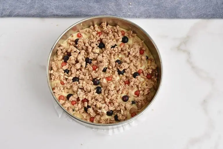 Step 8 - GF Greek Yoghurt Berry Breakfast Cake