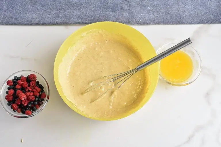 Step 7 - GF Greek Yoghurt Berry Breakfast Cake