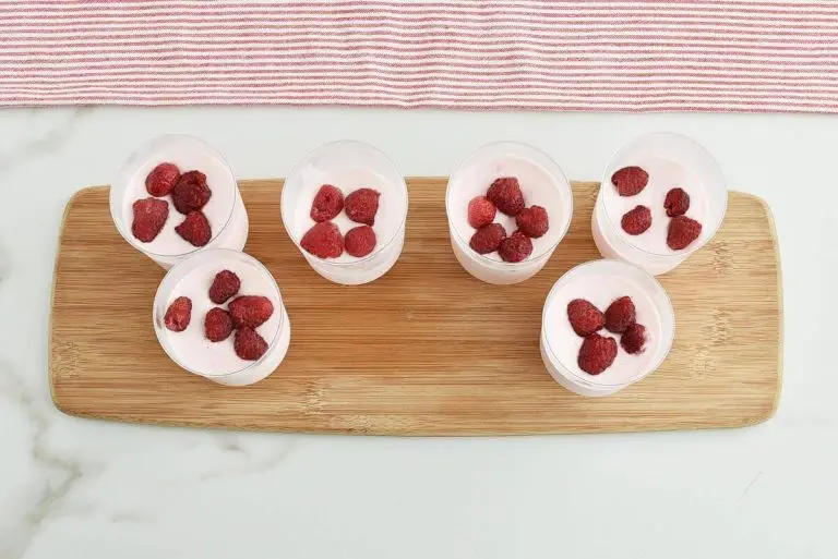Step 7 - Greek Yogurt Raspberry Jello Dessert