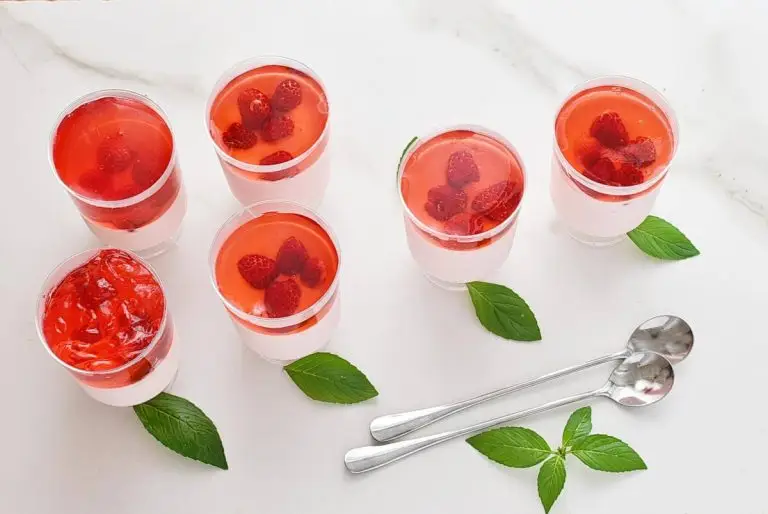 Step 10 - Greek Yogurt Raspberry Jello Dessert