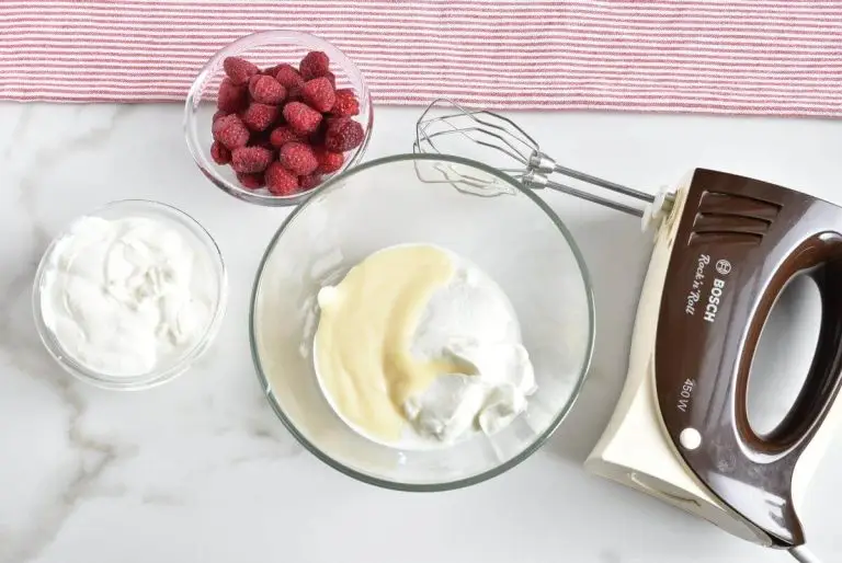 Step 2 - Greek Yogurt Raspberry Jello Dessert