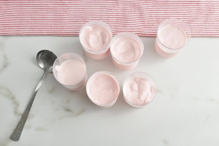 Step 5 - Greek Yogurt Raspberry Jello Dessert