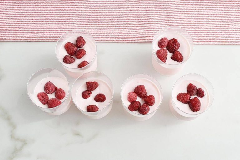 Step 6 - Greek Yogurt Raspberry Jello Dessert