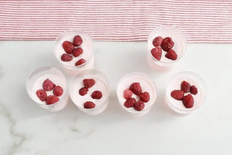 Step 6 - Greek Yogurt Raspberry Jello Dessert