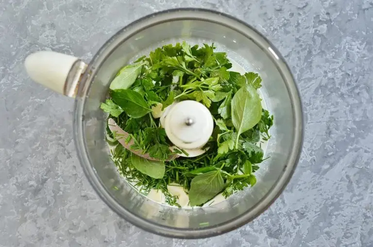 Step 2 - Green Goddess Hummus
