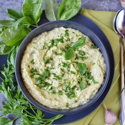 Green Goddess Hummus Recipe-How To Make Green Goddess Hummus-Delicious Green Goddess Hummus