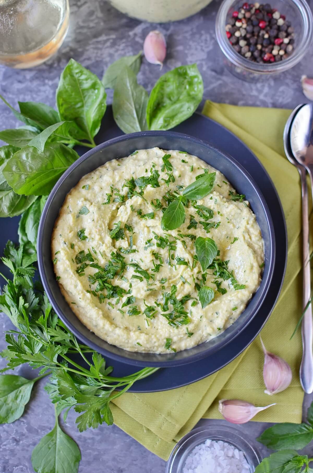 Green Goddess Hummus Recipe Cook.me Recipes