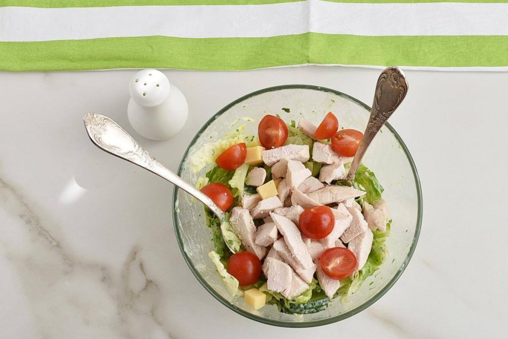 Green Goddess Salad with Chicken recipe - step 3