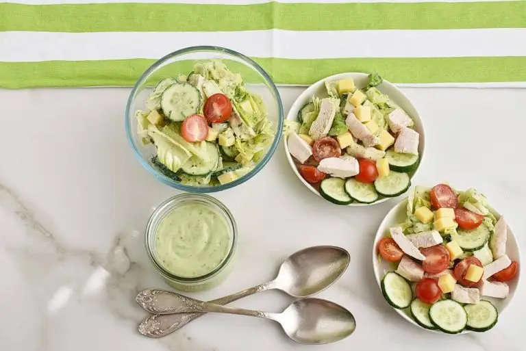Step 4 - Green Goddess Salad with Chicken