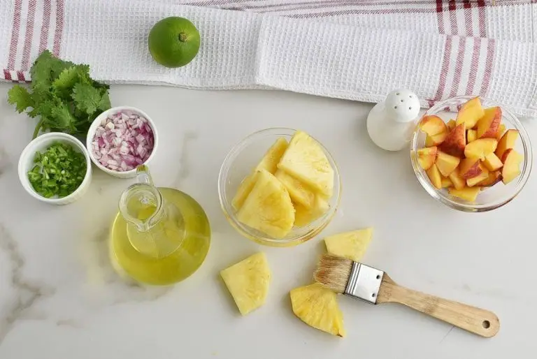 Step 2 - Grilled Pineapple Salsa