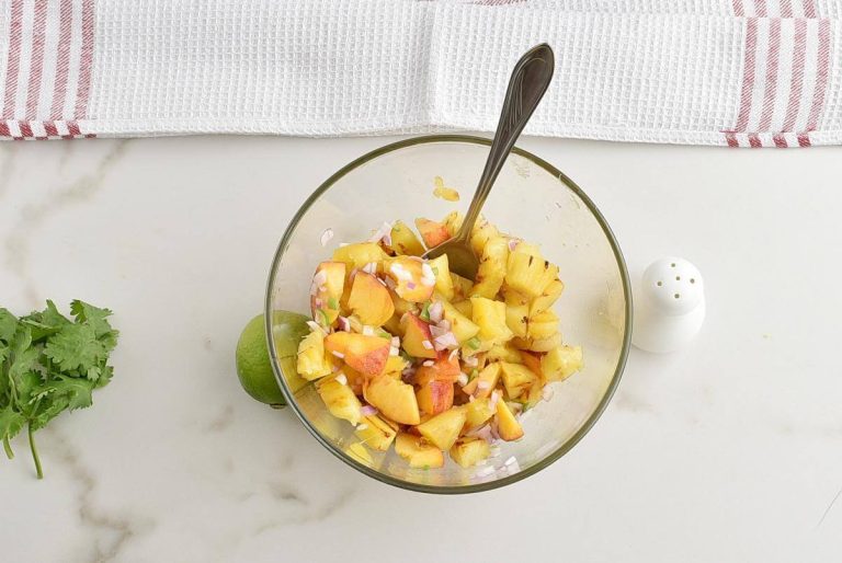 Step 4 - Grilled Pineapple Salsa