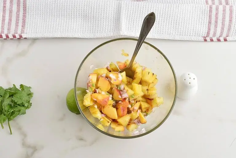 Step 4 - Grilled Pineapple Salsa