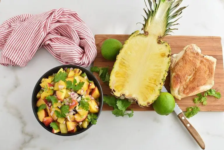 Step 5 - Grilled Pineapple Salsa