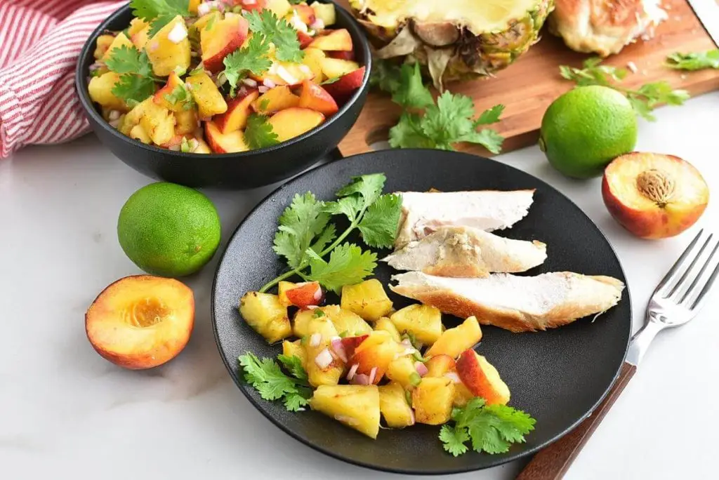 Grilled Pineapple Salsa
