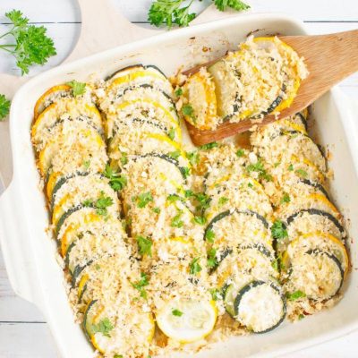 Healthy Zucchini & Summer Squash Casserole Recipe - Cook.me Recipes