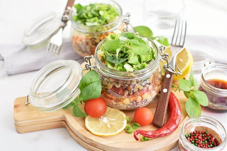 Step 5 - High Protein Jar Salad
