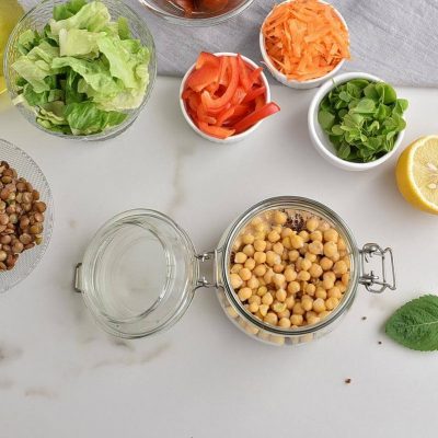 High Protein Jar Salad recipe - step 3