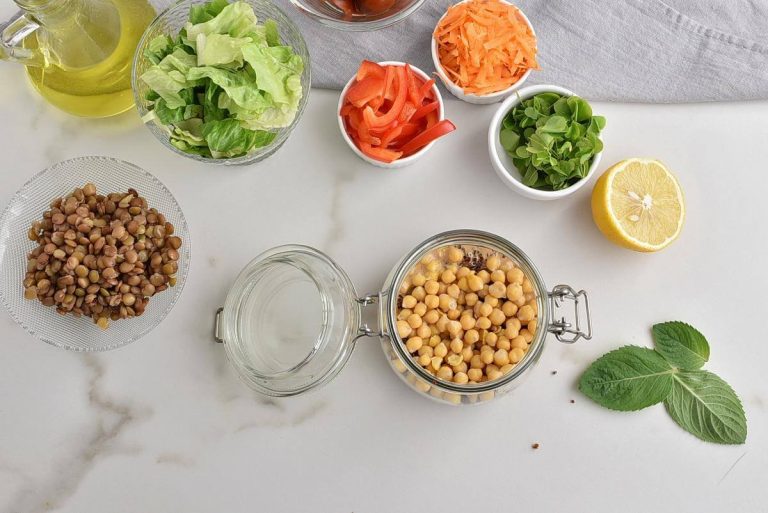 Step 3 - High Protein Jar Salad