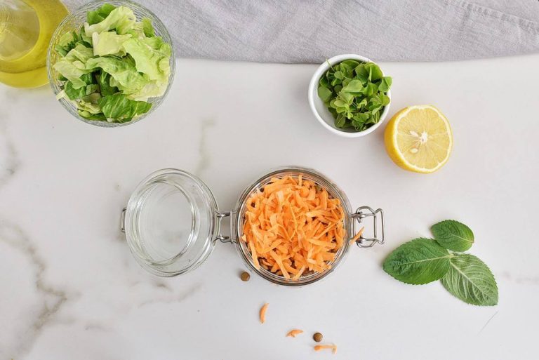 Step 3 - High Protein Jar Salad