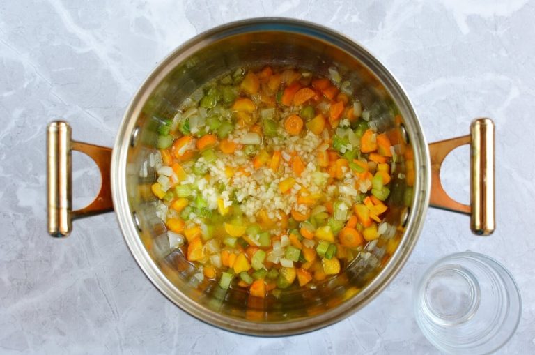 Step 3 - Italian Lentil Soup