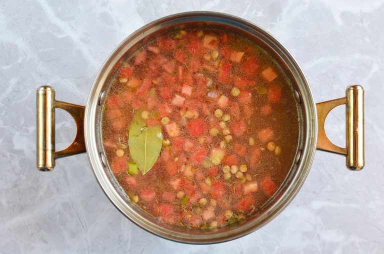 Step 4 - Italian Lentil Soup