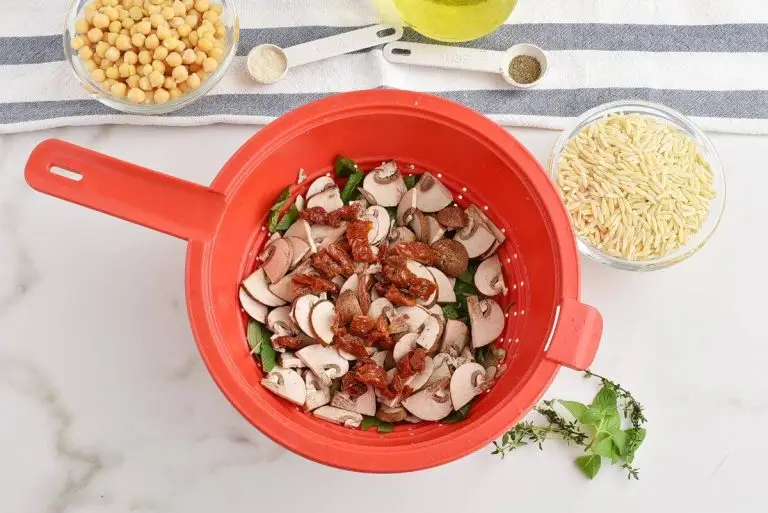 Step 1 - Italian Orzo Jar Salad