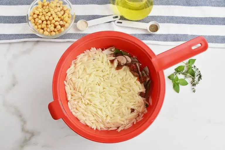 Step 3 - Italian Orzo Jar Salad