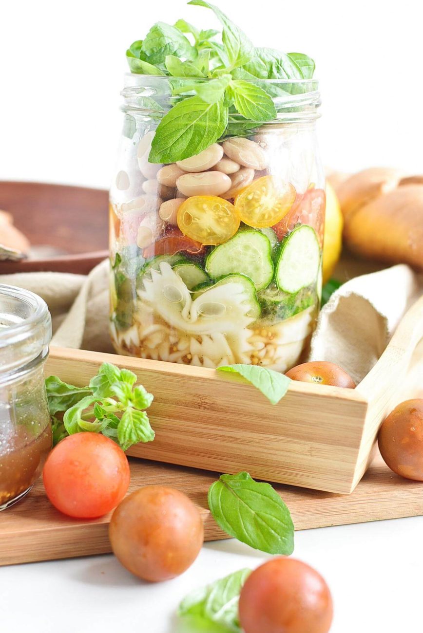 Jar Pasta Salad Recipe Cook.me Recipes