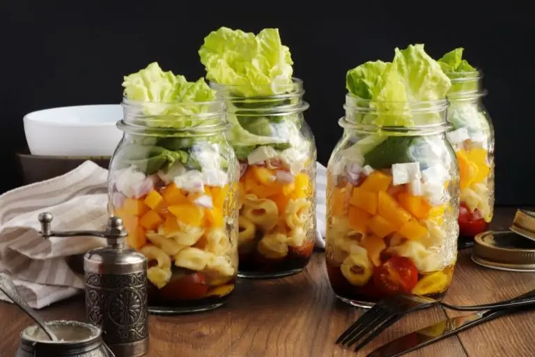 Step 5 - Jar Salad with Tortellini