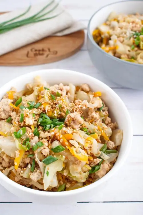 Keto Egg Roll in a Bowl