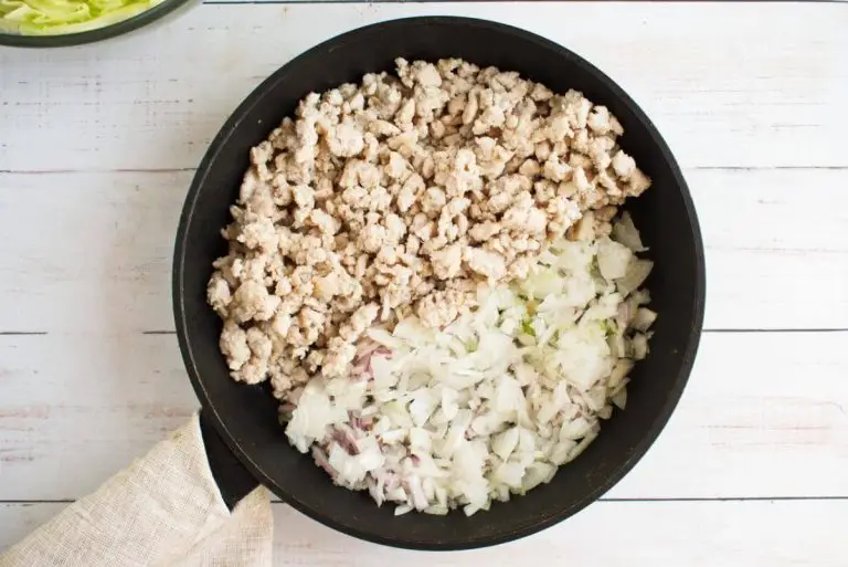 Step 2 - Keto Egg Roll in a Bowl