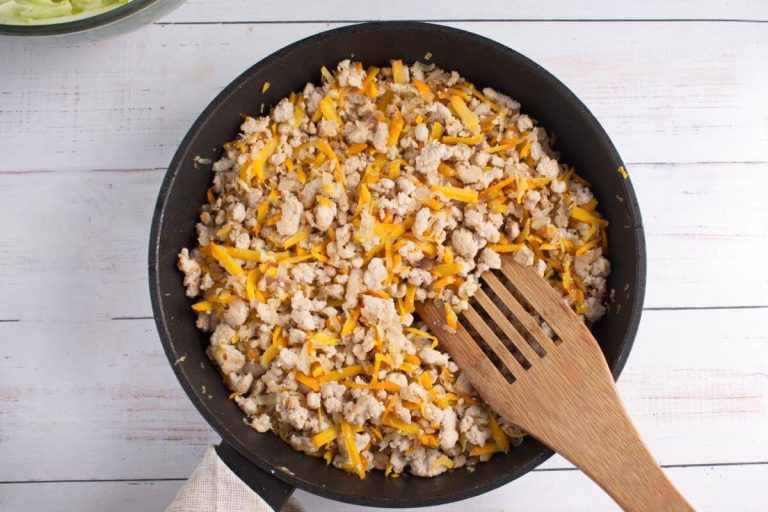 Step 3 - Keto Egg Roll in a Bowl