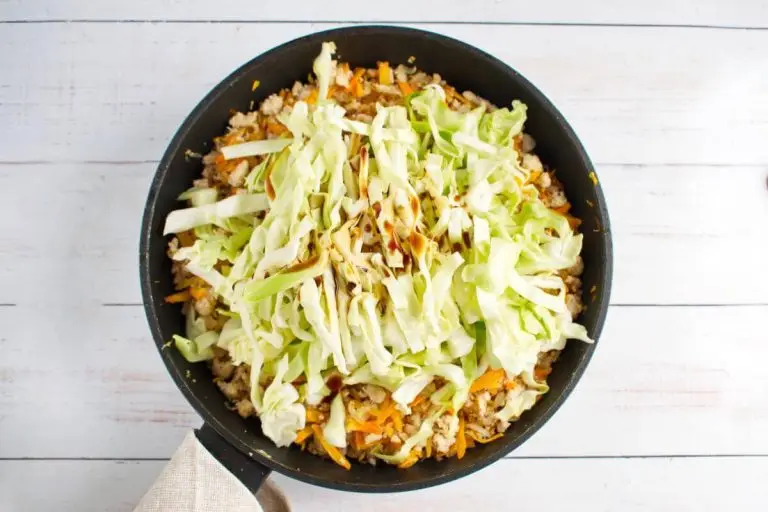 Step 5 - Keto Egg Roll in a Bowl